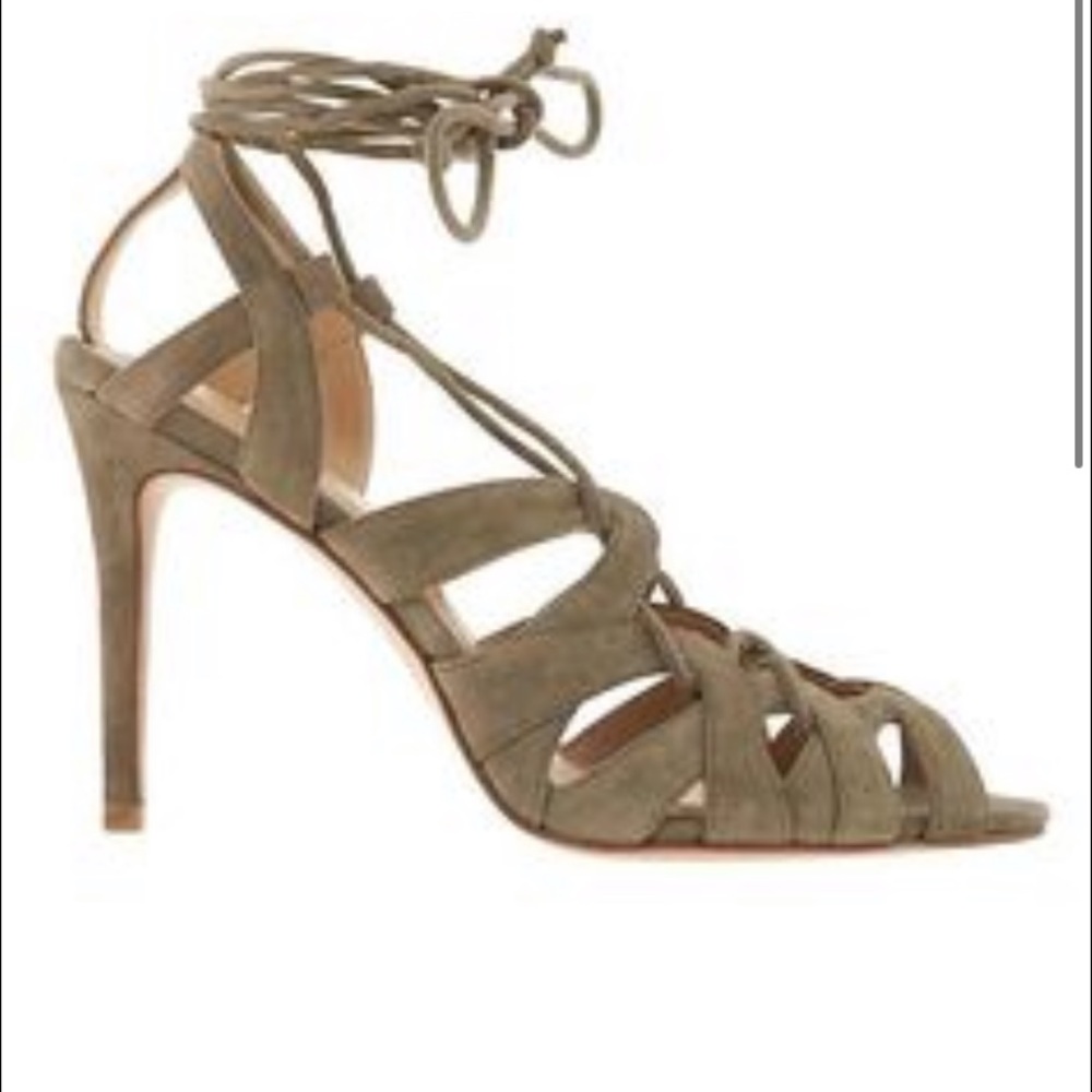 BR “JULIE” WRAP HIGH HEEL SANDALS